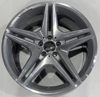 20" x 9.5" Rear Mercedes Benz S Class S63 AMG 2008 2009 OEM Wheel Rim 85031 photo 1