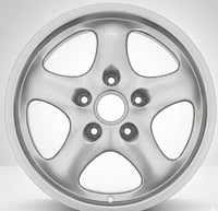 17" x 7" Porsche 911 1995 1996 1997 1998 Factory OEM Wheel Rim 67221 photo 1
