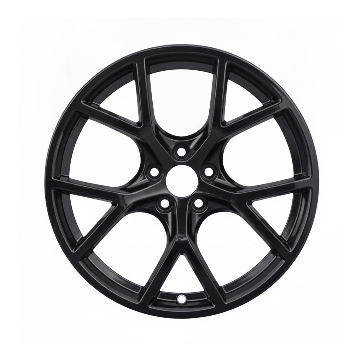 Audi RS3 2022 2023 2024 12103 aluminum OEM rim 19 x 8 Gloss Black REAR