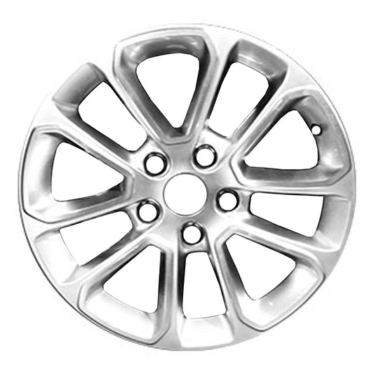 18" x 8" Jeep Grand Cherokee 2014 2015 2016 Factory OEM Wheel Rim Silver 09136