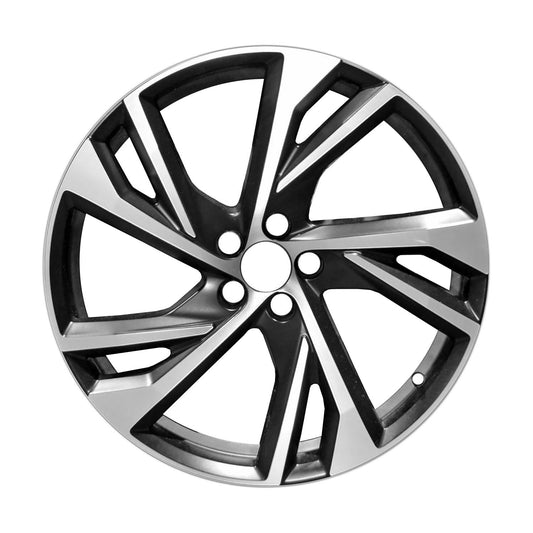 20" x 8" Volvo Xc40 2019 2020 2021 Factory OEM Wheel Rim Machined Black 70466