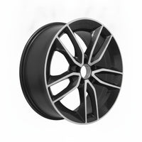 Mercedes E53 AMG 19 20 21 22 85660 aluminum OEM wheel rim 20 x 8 CNC Black FRONT photo 2