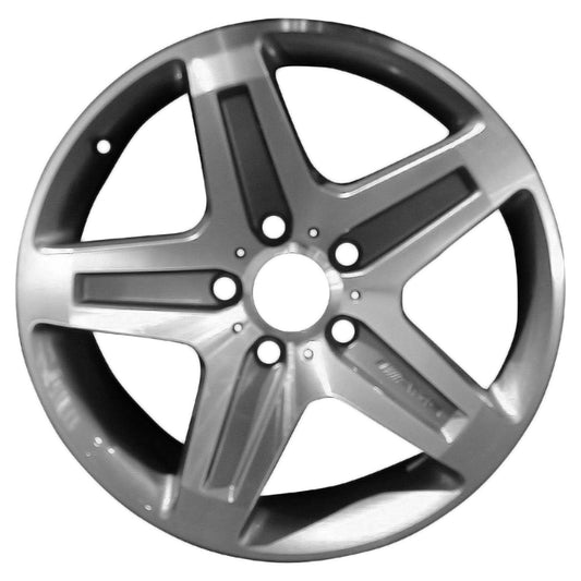 19" x 9.5" Mercedes-Benz G550 2015 Factory OEM Wheel Rim Machined Gray 85069