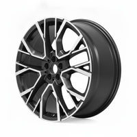 BMW X5 X5M 20 - 25 86244 96699 aluminum OEM wheel rim 21 x 10.5 CNC Black Front photo 3