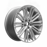 Audi A4 2017 2018 2019 59003 OEM wheel rim 19 x 8.5 CNC Sparkle Silver photo 3