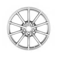 Audi A5 2014 - 2018 58957 aluminum OEM wheel rim 18 x 8.5 Silver photo 1
