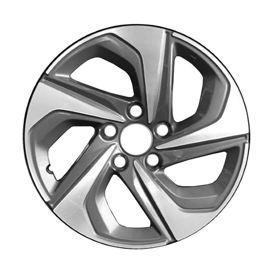 16" x 7" Honda Insight 2019 2020 Factory OEM Wheel Rim Machined Charcoal 63145