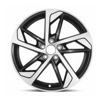 Audi A3 2020 96981 aluminum OEM rim 18 x 8 CNC Black photo 1