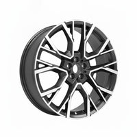 BMW X5 X5M 20 - 25 86244 96699 aluminum OEM wheel rim 21 x 10.5 CNC Black Front photo 2