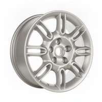 Jaguar XK8 2001 2002 59716 aluminum OEM wheel rim 18 x 9 Silver REAR photo 2