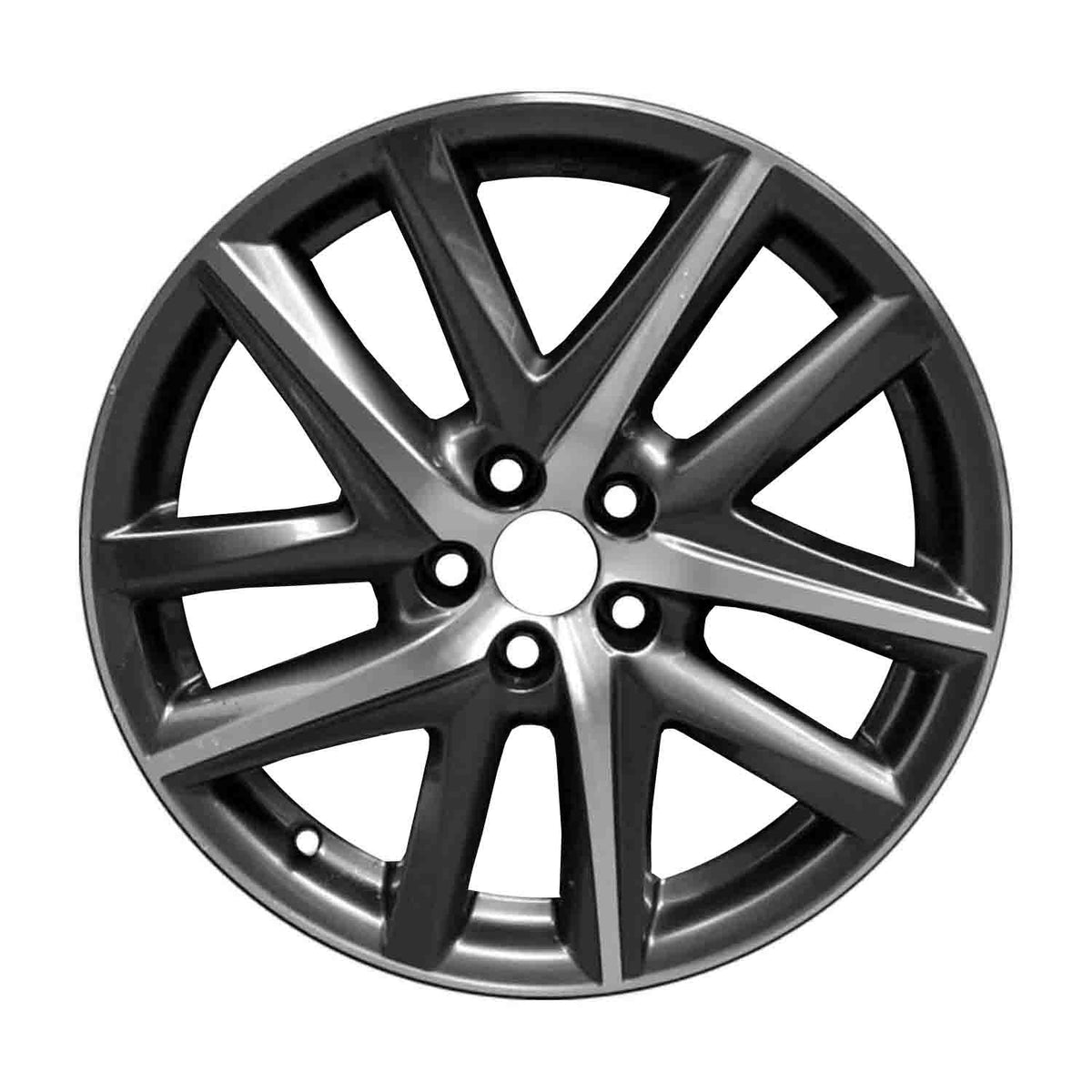 19" x 8" Lexus Gs350 2016 2017 2018 Front Factory OEM Wheel Rim Silver 74347