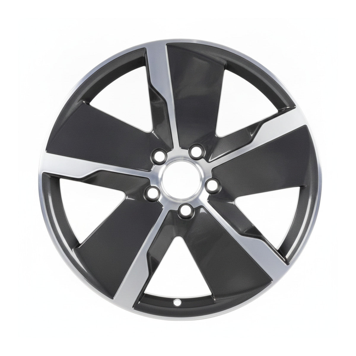 Porsche Taycan 20 21 22 23 66156 OEM rim 21 x 9.5 CNC Black FRONT PASSENGER SIDE