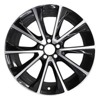 19"x8" Volvo S60 V60 Portia 2016 2017 2018 OEM Wheel Rim 314393018 70412 CNC BLK photo 1
