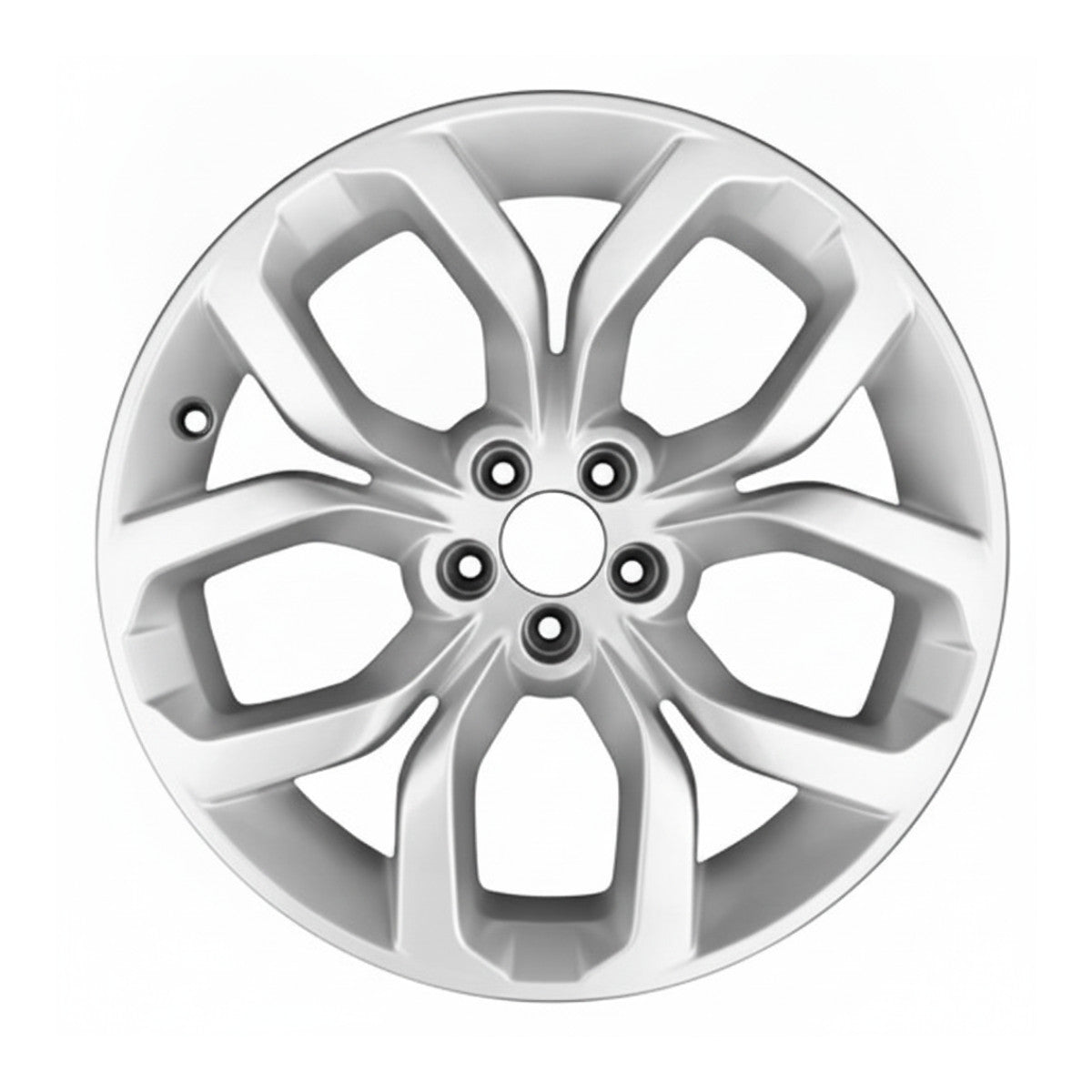 Land Range Rover Evoque 2015 97669 aluminum OEM wheel rim 19 x 8 Silver