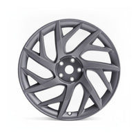 Tesla Model S 2025 94377 aluminum OEM rim 21 x 10.5 Dark Charcoal REAR photo 1
