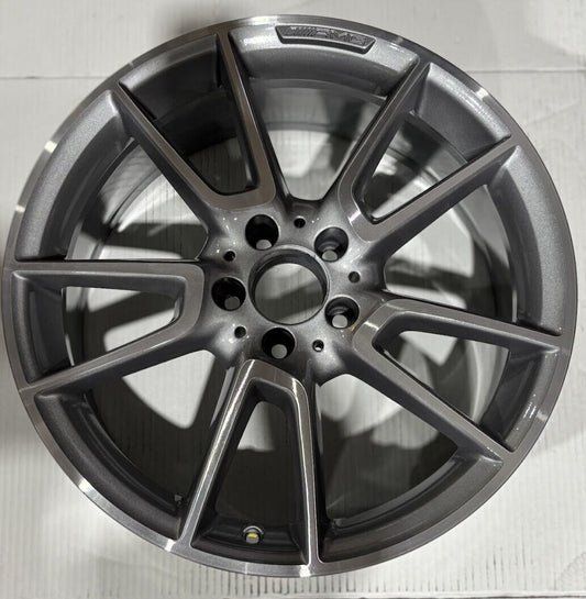 Charcoal Rear 19" x 8.5" Factory OEM Wheel Rim 2016-2019 Mercedes Benz C43 C450