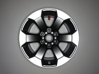Polished Black 18" x 8" Alloy OEM Wheel Rim 2019-2024 Dodge Ram 1500 5YD44TRMAA photo 1