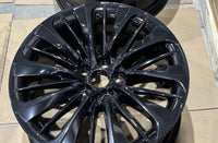 20" x 8.5" Lexus LS500 LS500h 2018-2024 Factory OEM Wheels Rim 74370 Gloss BLK photo 2