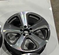 19x8 Mercedes GLC350e GLC300 2016- 2023 OEM Wheel Rim A2534011000 CNC Charcoal photo 1