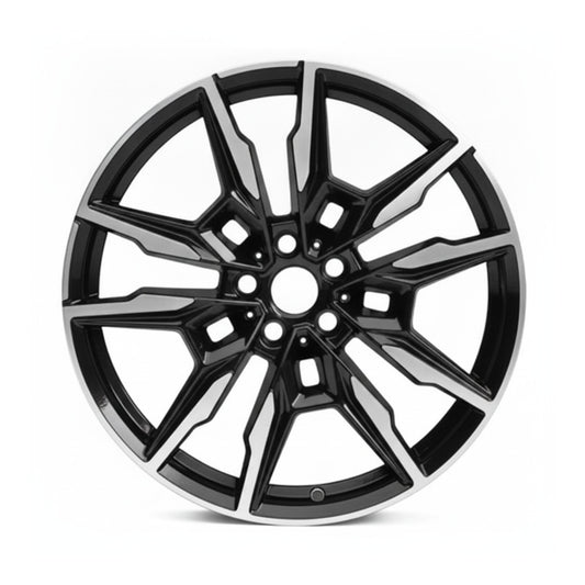 BMW 840I M850I 23 24 25 59177 aluminum OEM rim 20 x 8 CNC Black FRONT