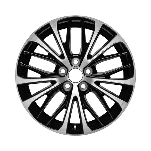 Toyota Camry 18x8" Machined with Black OEM Wheel Rim 75221