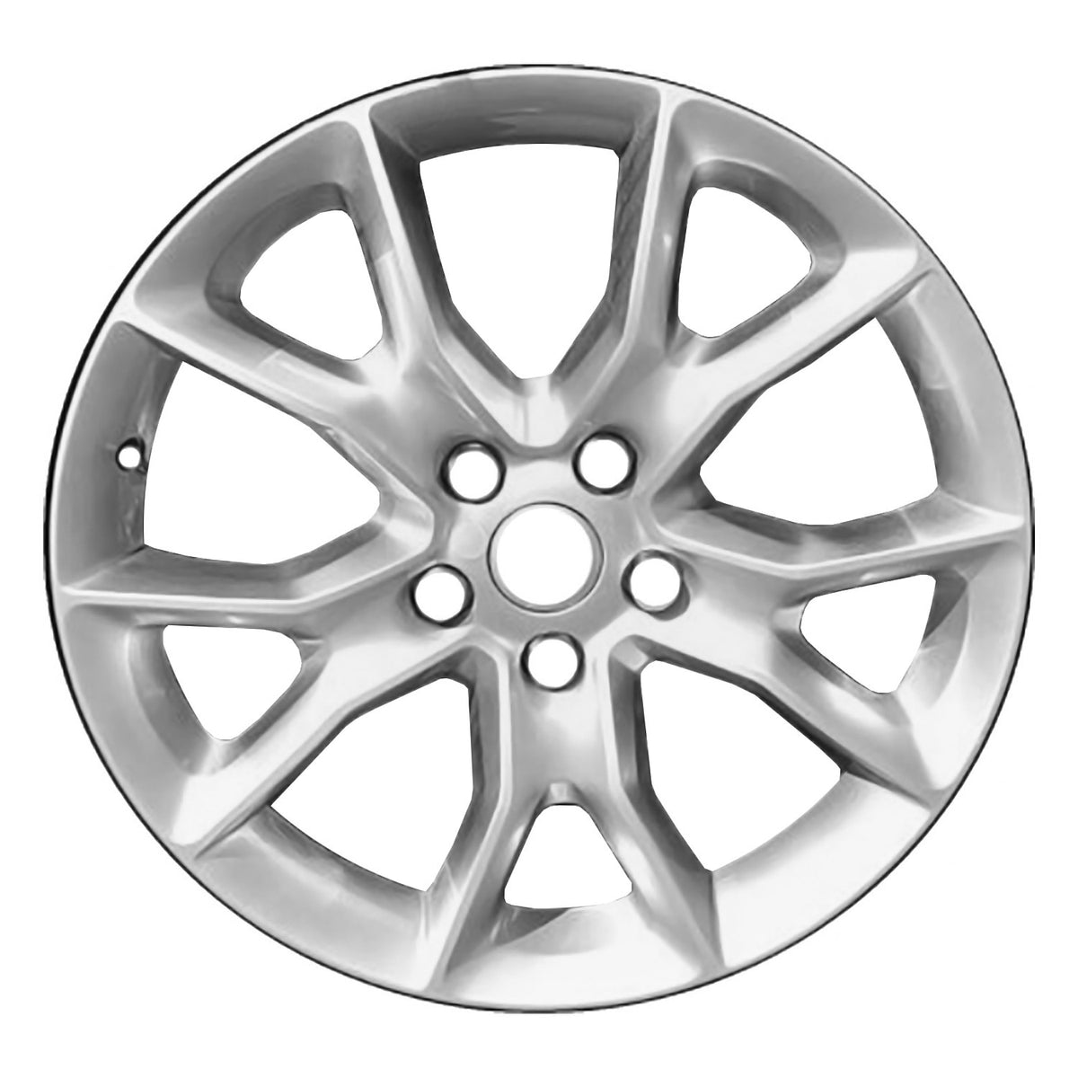 20" x 8" Jeep Grand Cherokee 2014 2015 2016 Factory OEM Wheel Rim Black 09138