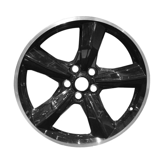 19" x 9.5" Ford Mustang Gt 2019 Rear Factory OEM Wheel Rim Machined Black 10222