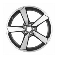 Audi A5 2022 2023 12105 95506 OEM wheel rim 19 x 8.5 CNC Med Char photo 1