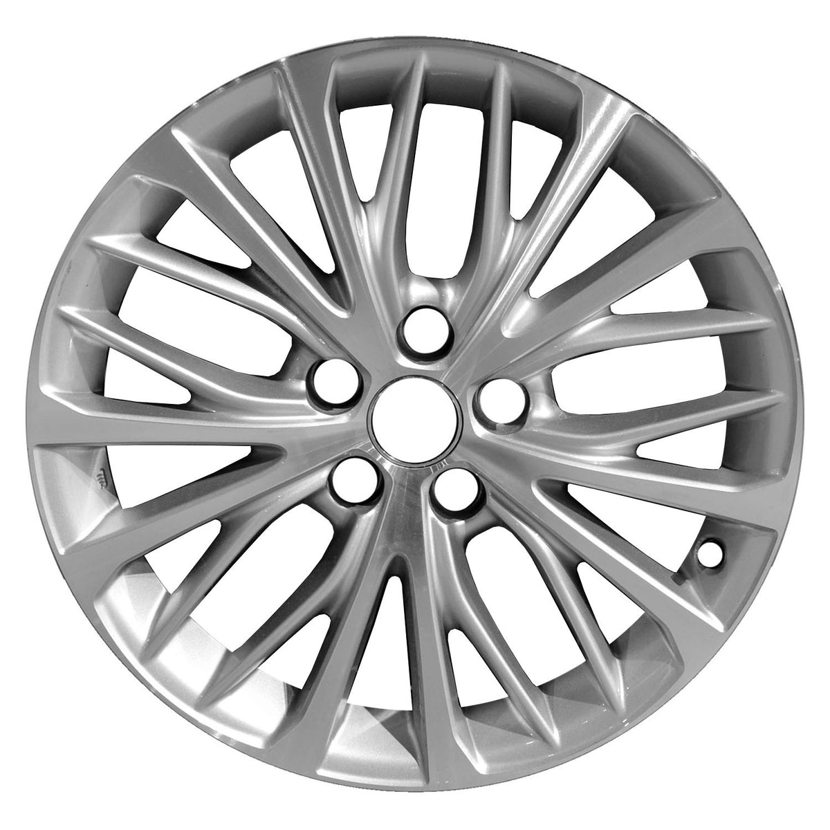 18" x 8" Toyota Camry 2018 2019 2020 Factory OEM Wheel Rim Machined Silver 75221