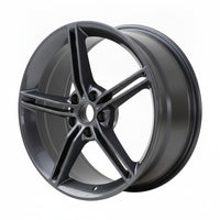 Porsche Taycan 2020 21 2022 96795 66158 OEM wheel rim 21 x 9.5 Gloss Black Front photo 3