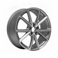 Audi S3 2017 2018 59022 aluminum OEM wheel rim 19 x 8 CNC Charcoal photo 2