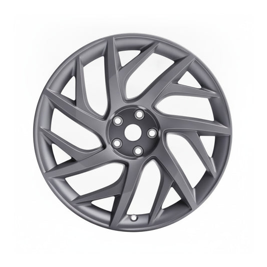 Tesla Model S 2025 94376 aluminum OEM rim 21 x 9.5 Dark Charcoal FRONT