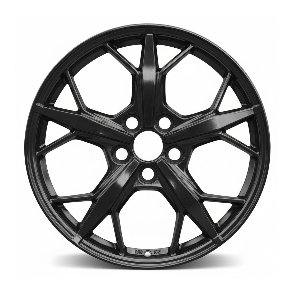 Chevrolet Corvette 2020 - 2024 14012 aluminum OEM wheel rim 20 x 11 Black REAR