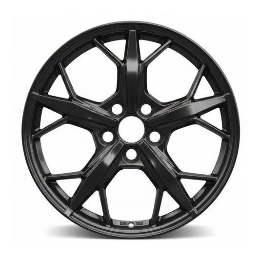 Chevrolet Corvette 2020 - 2024 14012 aluminum OEM wheel rim 20 x 11 Black REAR