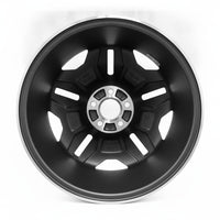 Hyundai Santa Fe 21 22 23 71007 aluminum OEM wheel rim 19 x 7.5 CNC Charcoal photo 4
