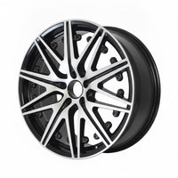 Mercedes C43 AMG 23 24 25 85871 aluminum OEM wheel rim 20 x 9.5 CNC Black REAR photo 3