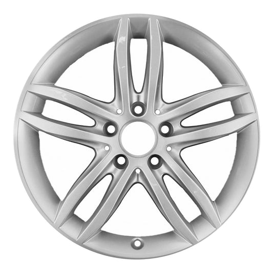 17" x 8.5" Mercedes-Benz C300 2012 2013 Rear Factory OEM Wheel Rim Silver 85259