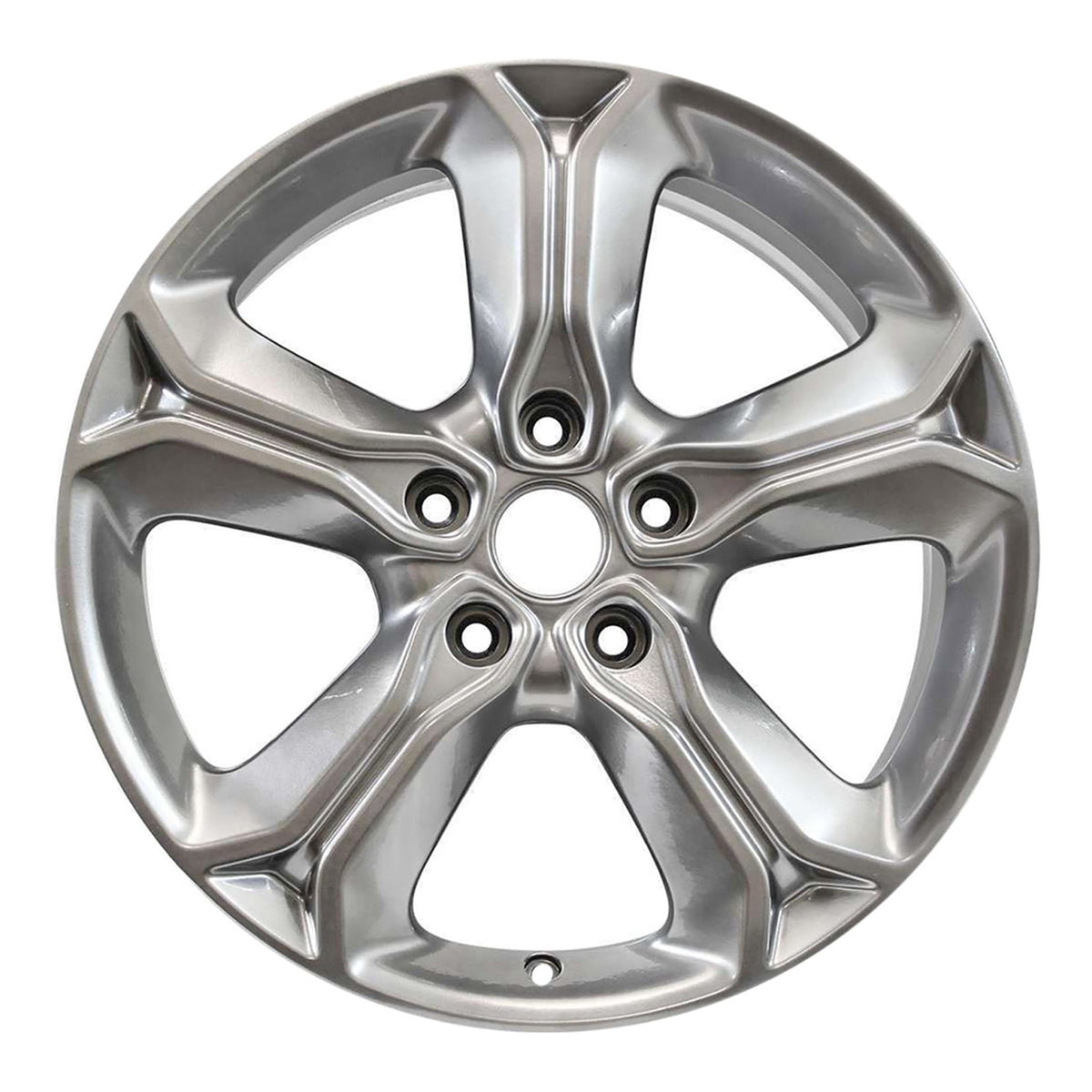 19" x 7" Dodge Journey 2014 2015 2016 2017 OEM Wheel Rim Hyper Silver 02519