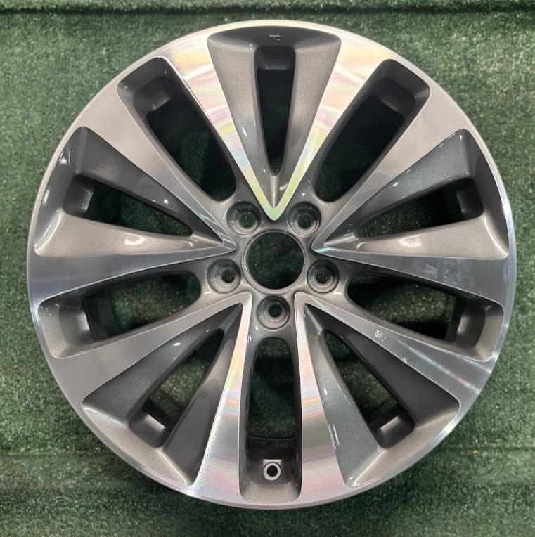 19" x 8" Acura MDX 2014 2015 2016 Factory OEM Wheel Rim 71820 CNC Charcoal