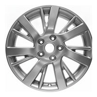 Nissan Sentra 2013 2014 2015 2016 62601 aluminum OEM rim 17 x 6.5 Silver photo 1