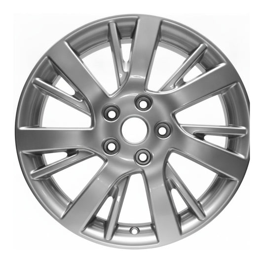 Nissan Sentra 2013 2014 2015 2016 62601 aluminum OEM rim 17 x 6.5 Silver