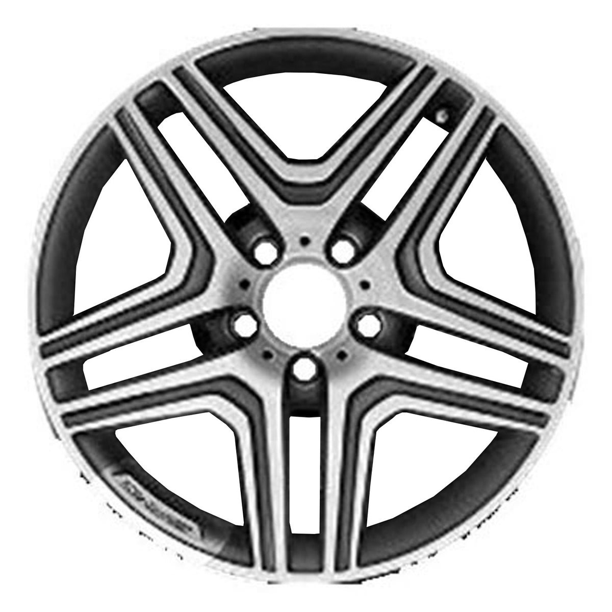 20" x 9.5" Mercedes-Benz G63 AMG 2013 2016 2017 2018 Factory OEM Wheel Rim 85326