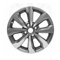 Kia Rio 2021 2022 2023 74835 aluminum OEM wheel rim 15 x 5.5 CNC Charcoal photo 1
