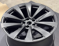 Charcoal 22 x 9 Alloy FRONT Factory OEM Wheel Rim 2022 2023 Tesla Model X 95349 photo 3