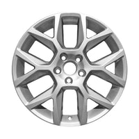 Volkswagen Golf 18x7.5" Painted Silver OEM Wheel Rim 69962 photo 1