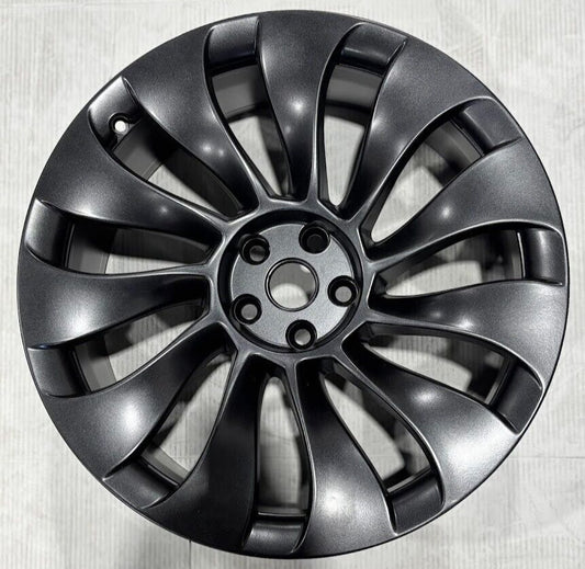 21x9.5 Front Tesla Model Y Uberturbine 2020 2021 2022 2023 2024 25 OEM Wheel Rim