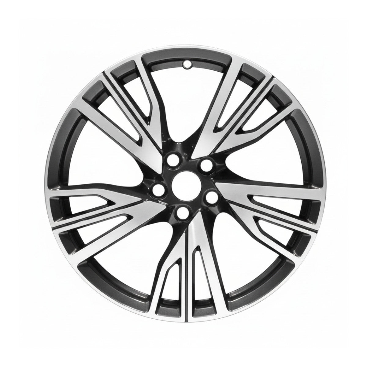 BMW I8 14 15 16 17 18 19 20 86205 OEM rim 20 x 8.5 Polished Black REAR RIGHT