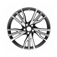 BMW I8 14 15 16 17 18 19 20 86205 OEM rim 20 x 8.5 Polished Black REAR RIGHT photo 1