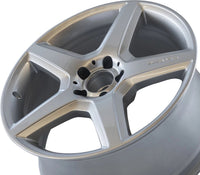 18x9 Rear Mercedes Benz E320 E500 E550 AMG 2003-2009 OEM Wheel Rim A2114016702 photo 5