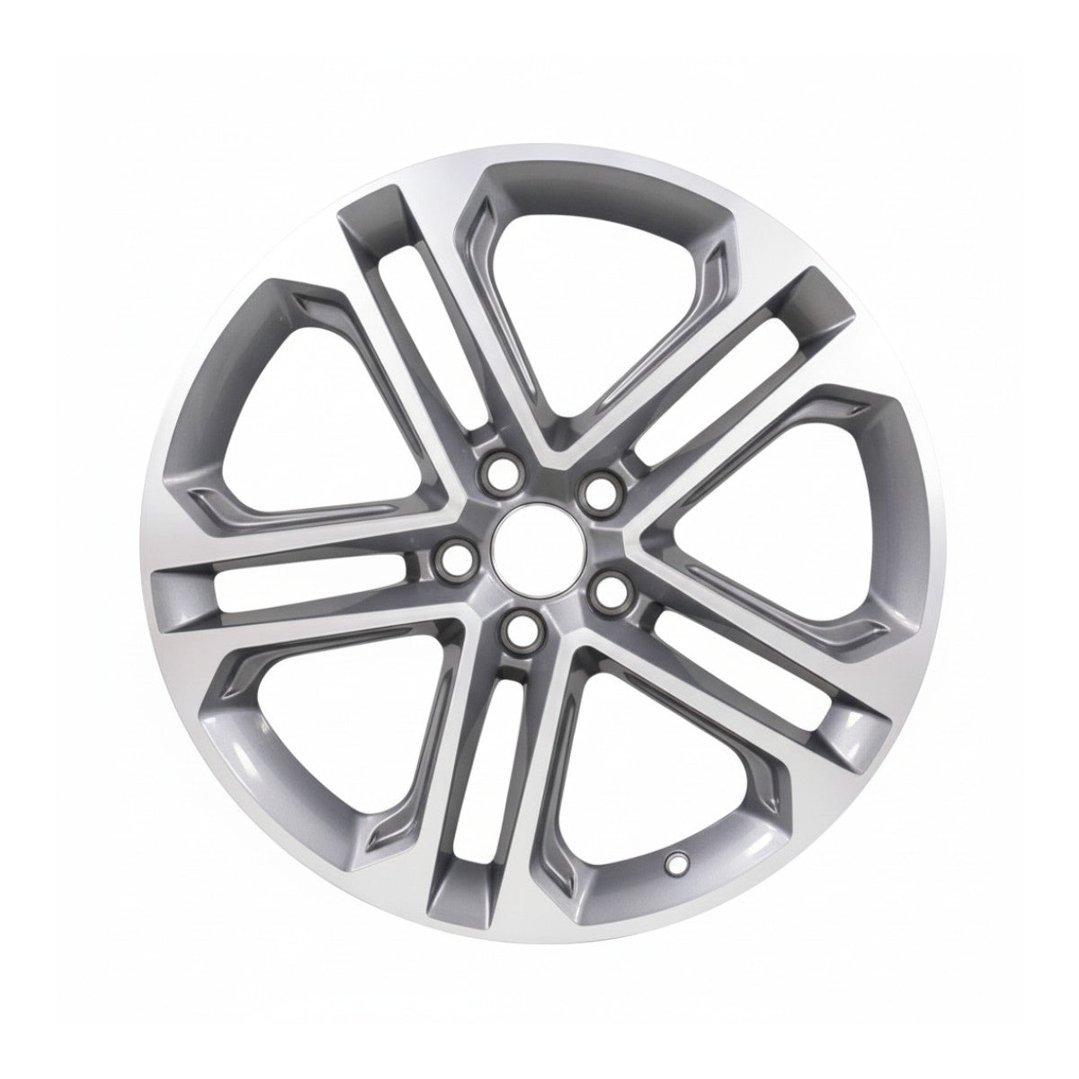 Audi Q5 Sportback 2025 94360 aluminum OEM wheel rim 19 x 8 CNC Charcoal